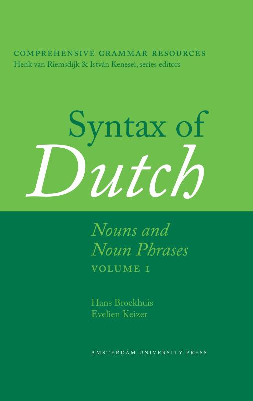 Omslag van Nouns and noun phrases volume 1