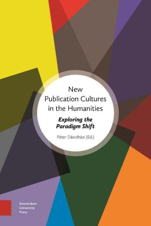 Omslag van New publication cultures in the humanities