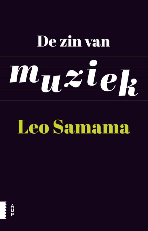 Omslag van De zin van muziek