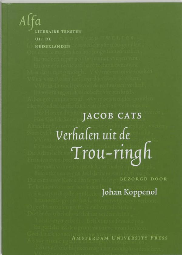 Omslag van Verhalen uit de Trou-ringh
