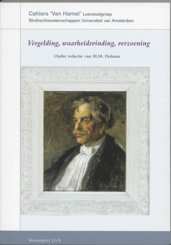 Omslag van Vergelding, waarheidsvinding, verzoening