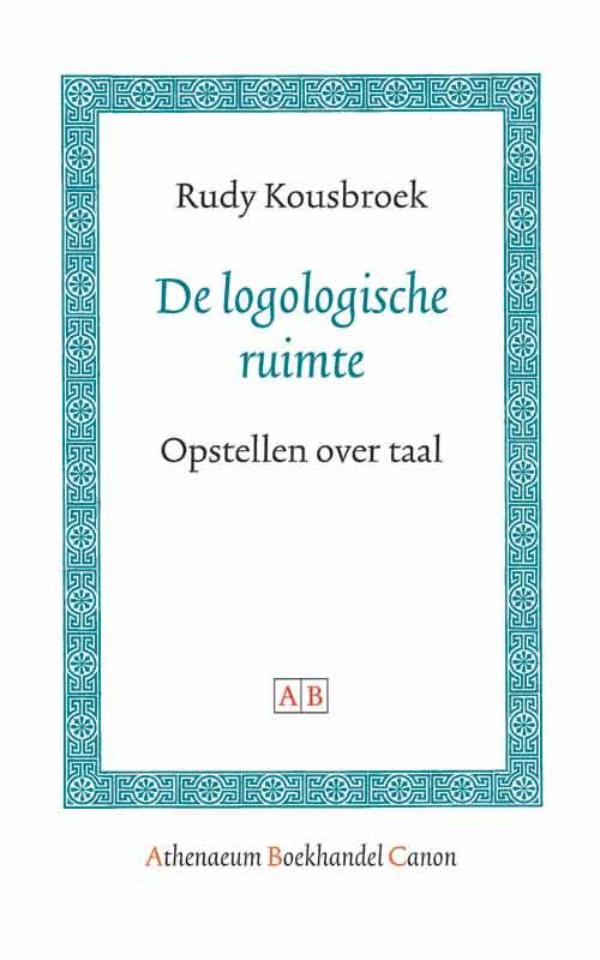 Omslag van De logologische ruimte