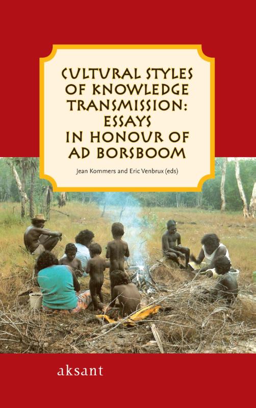 Omslag van Cultural styles of knowledge transmission