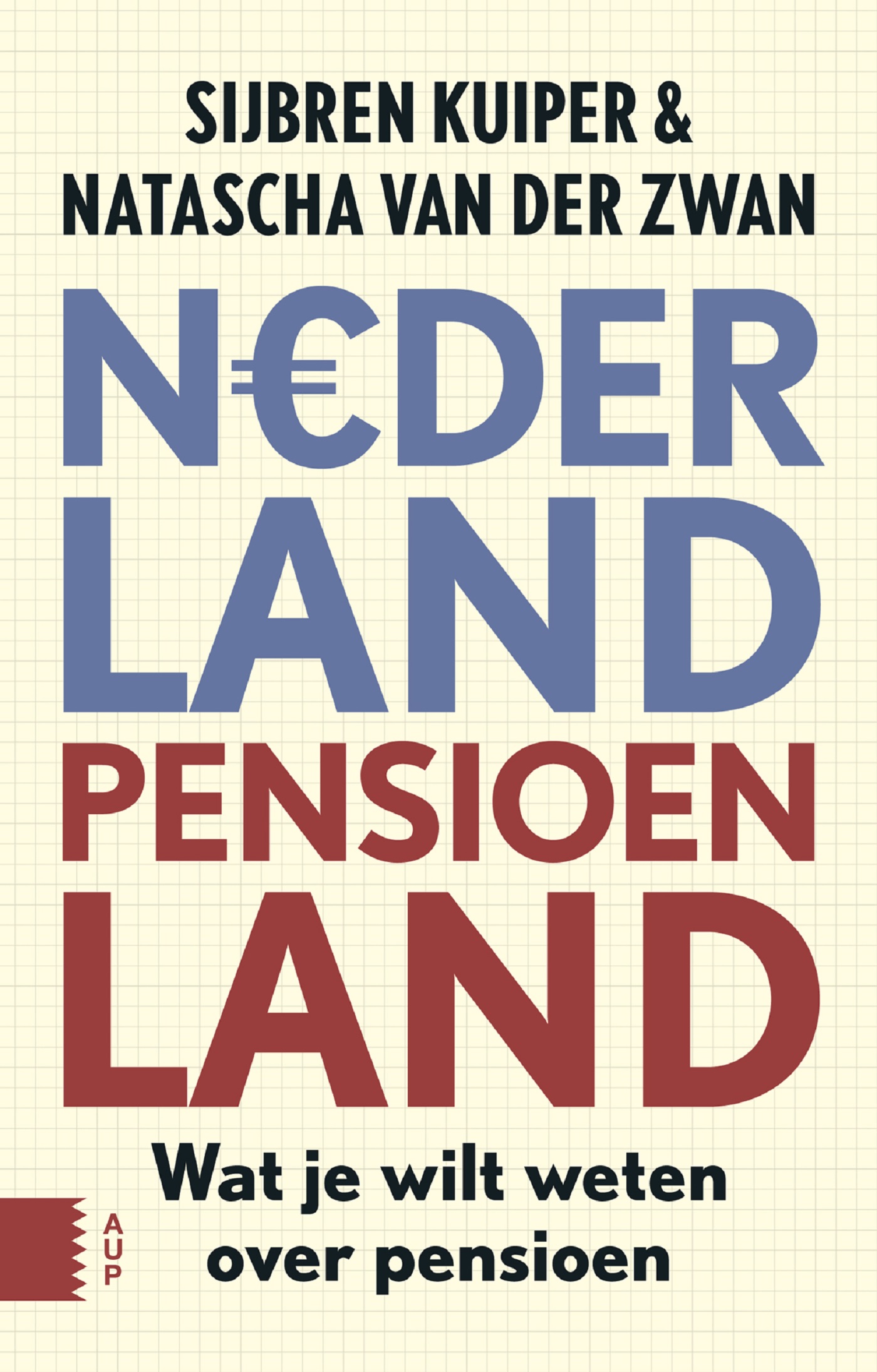 Omslag van Nederland pensioenland