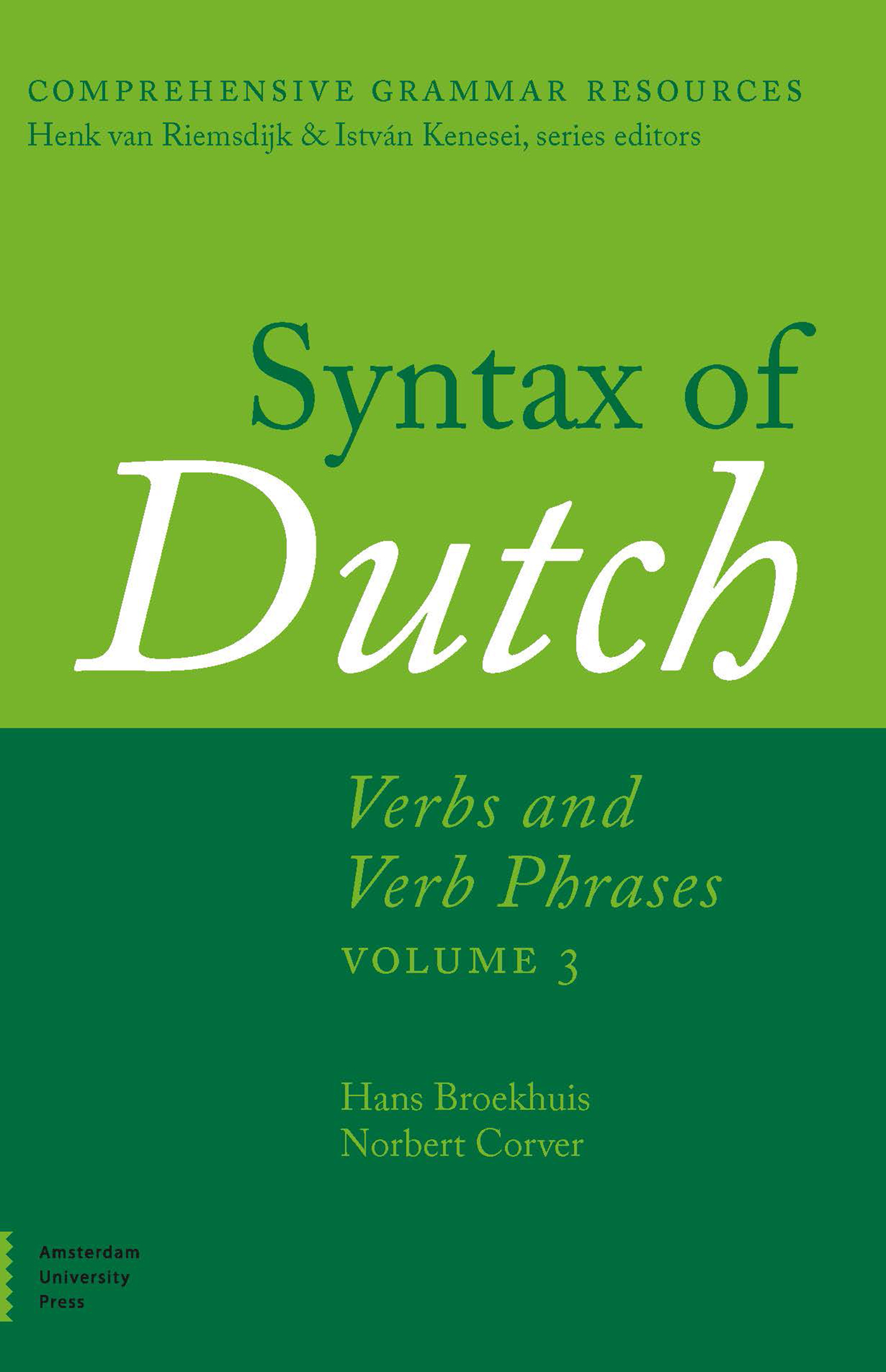 Omslag van Syntax of Dutch