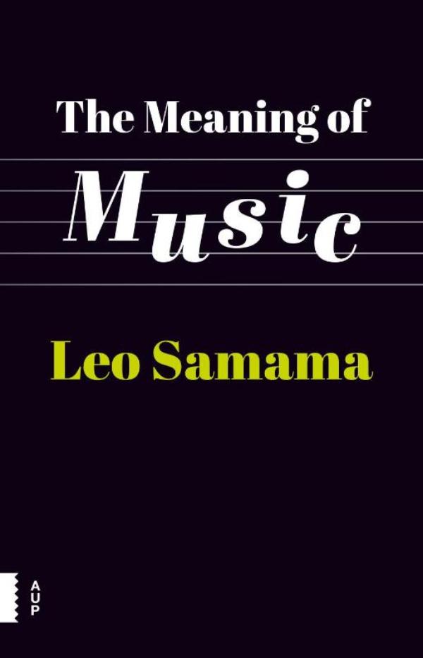 Omslag van The meaning of music