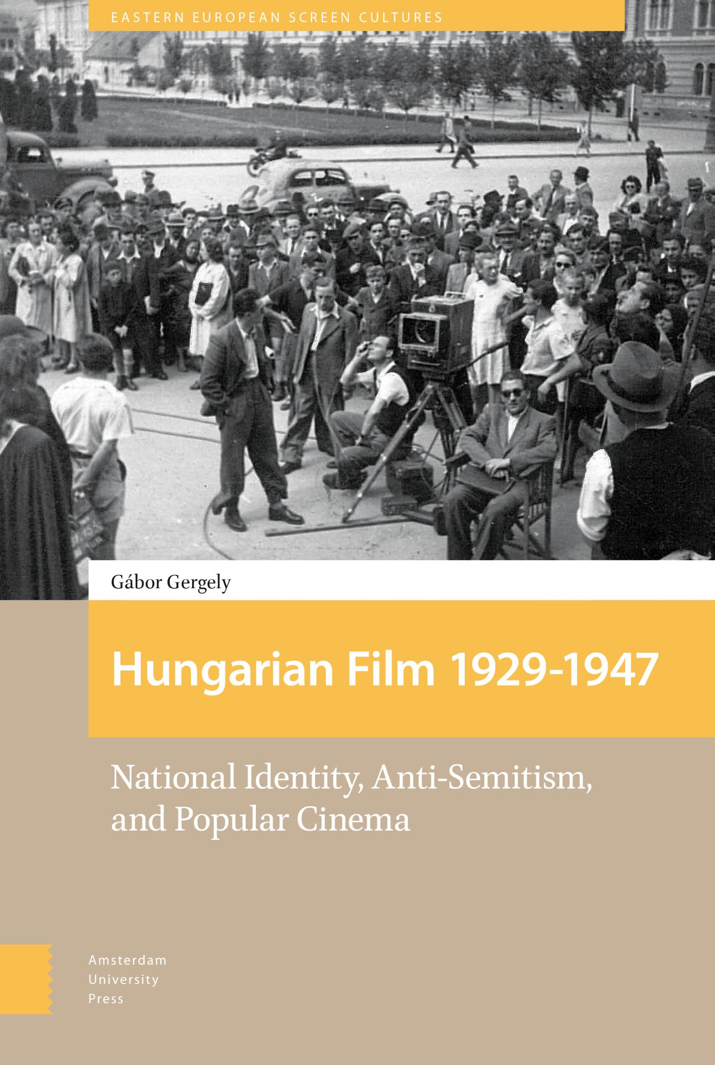 Omslag van Hungarian Film, 1929-1947