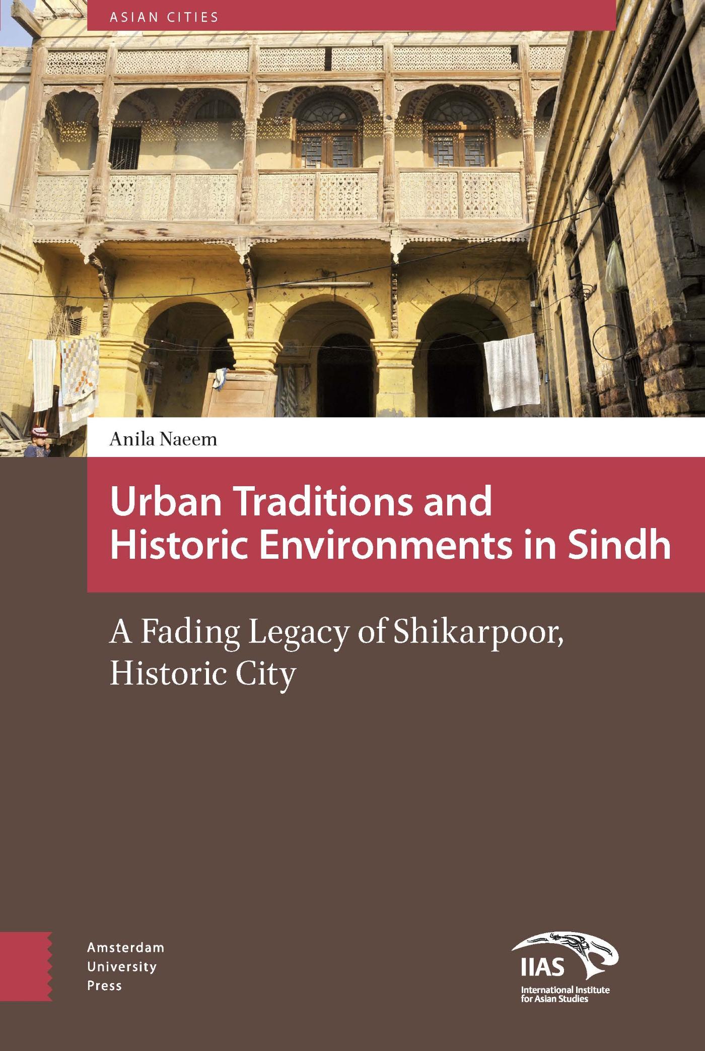 Omslag van Urban traditions and historic environments in Sindh