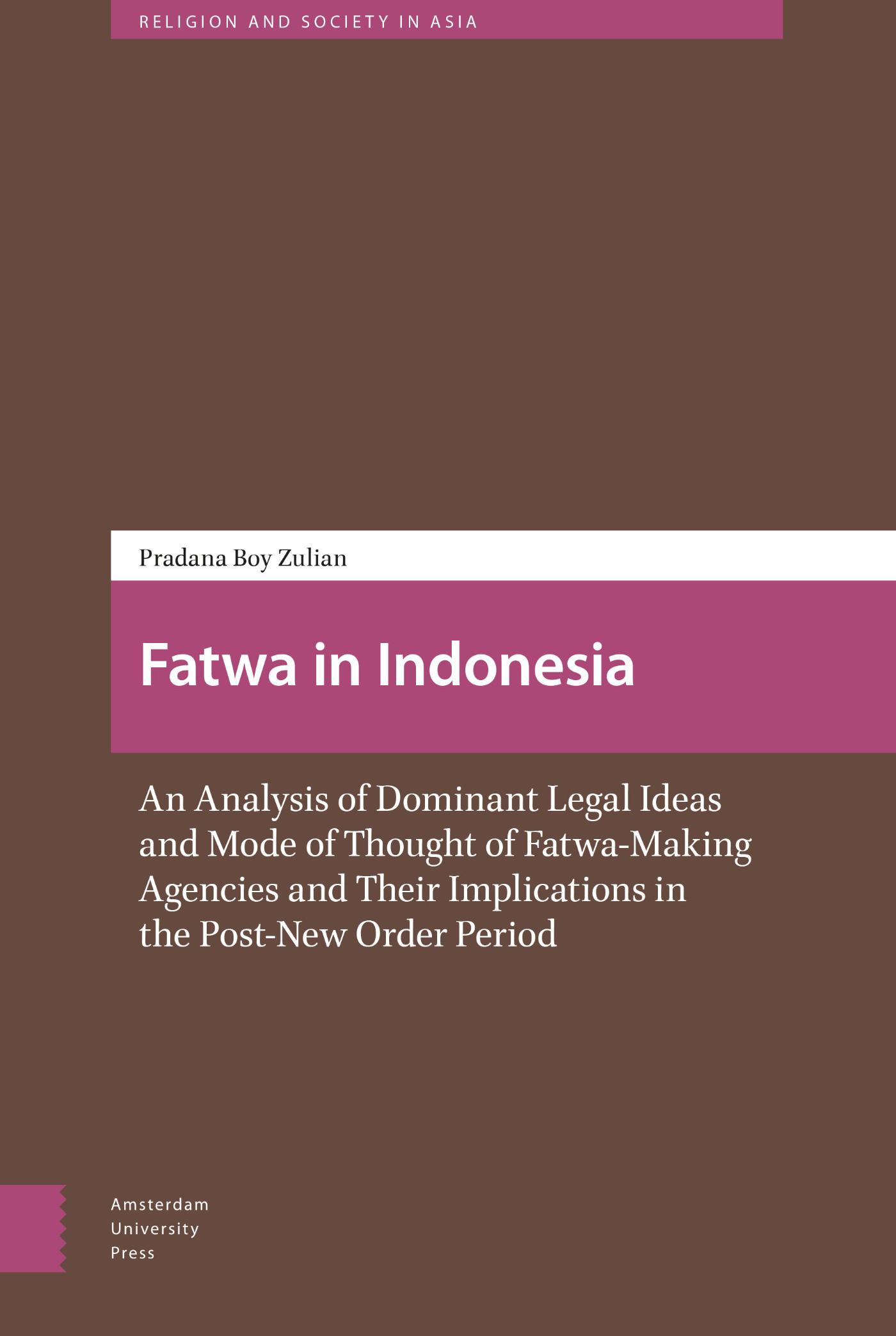 Omslag van Fatwa in Indonesia