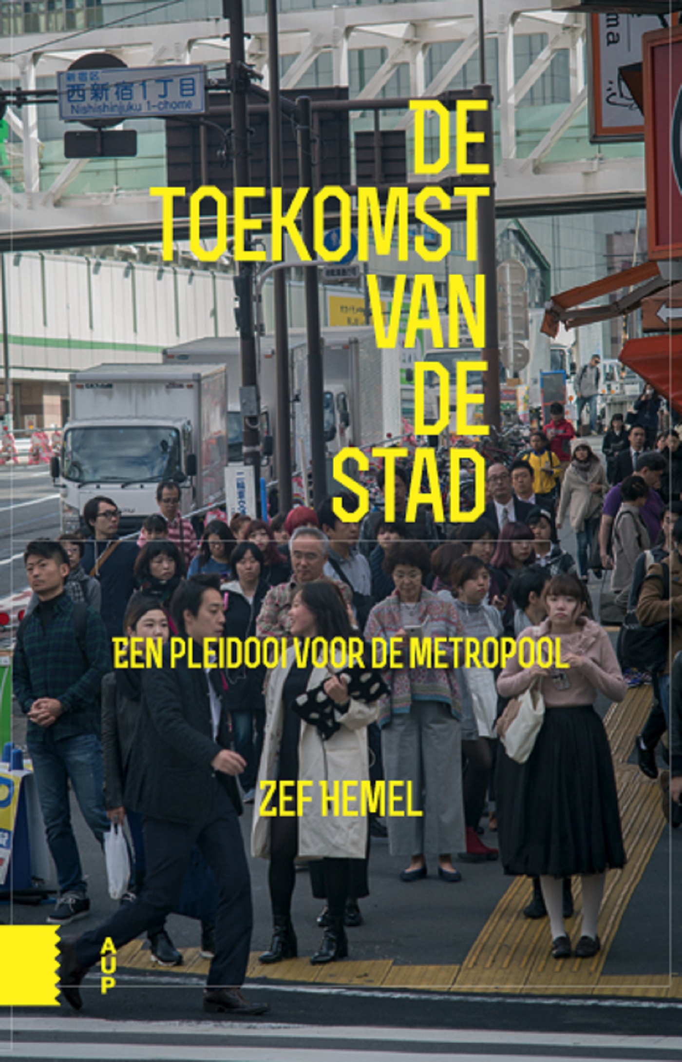Omslag van De toekomst van de stad