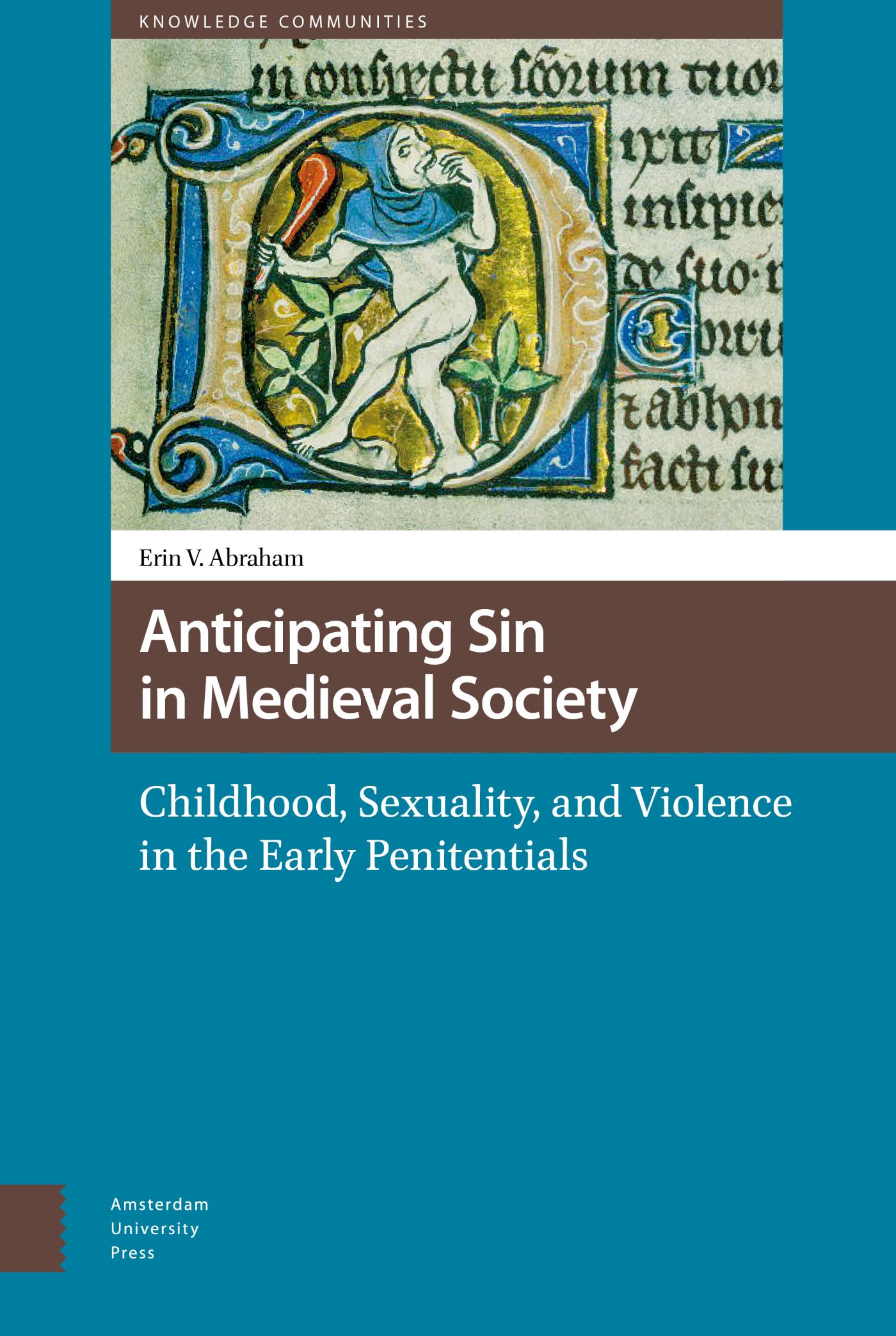 Omslag van Anticipating Sin in Medieval Society