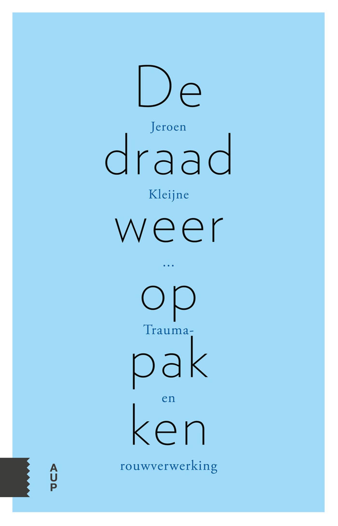 Omslag van De draad weer oppakken