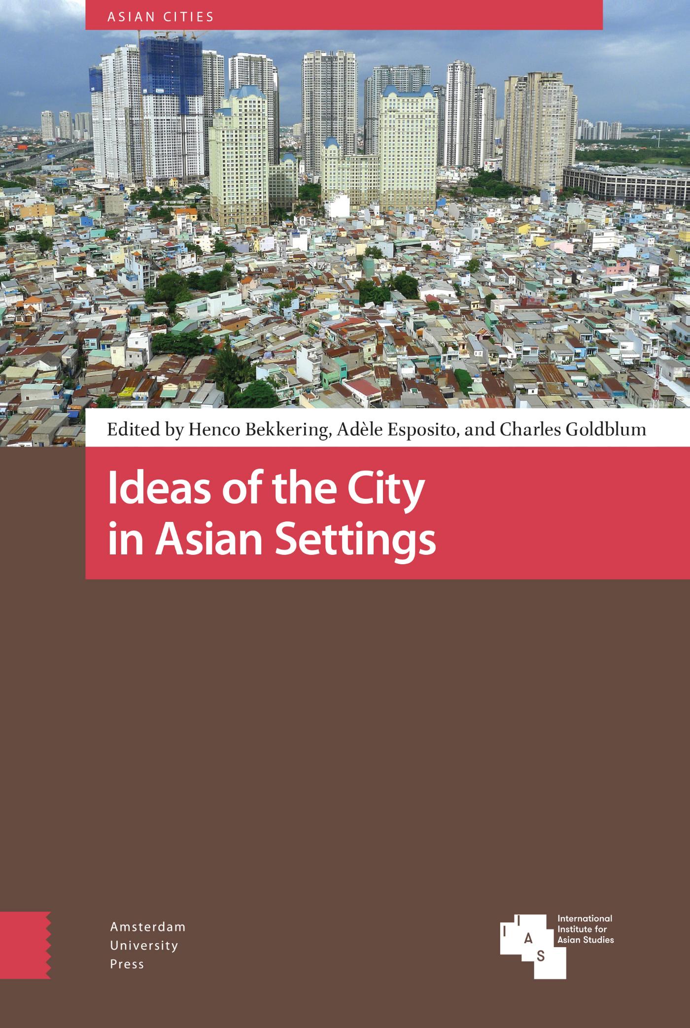 Omslag van Ideas of the City in Asian Settings