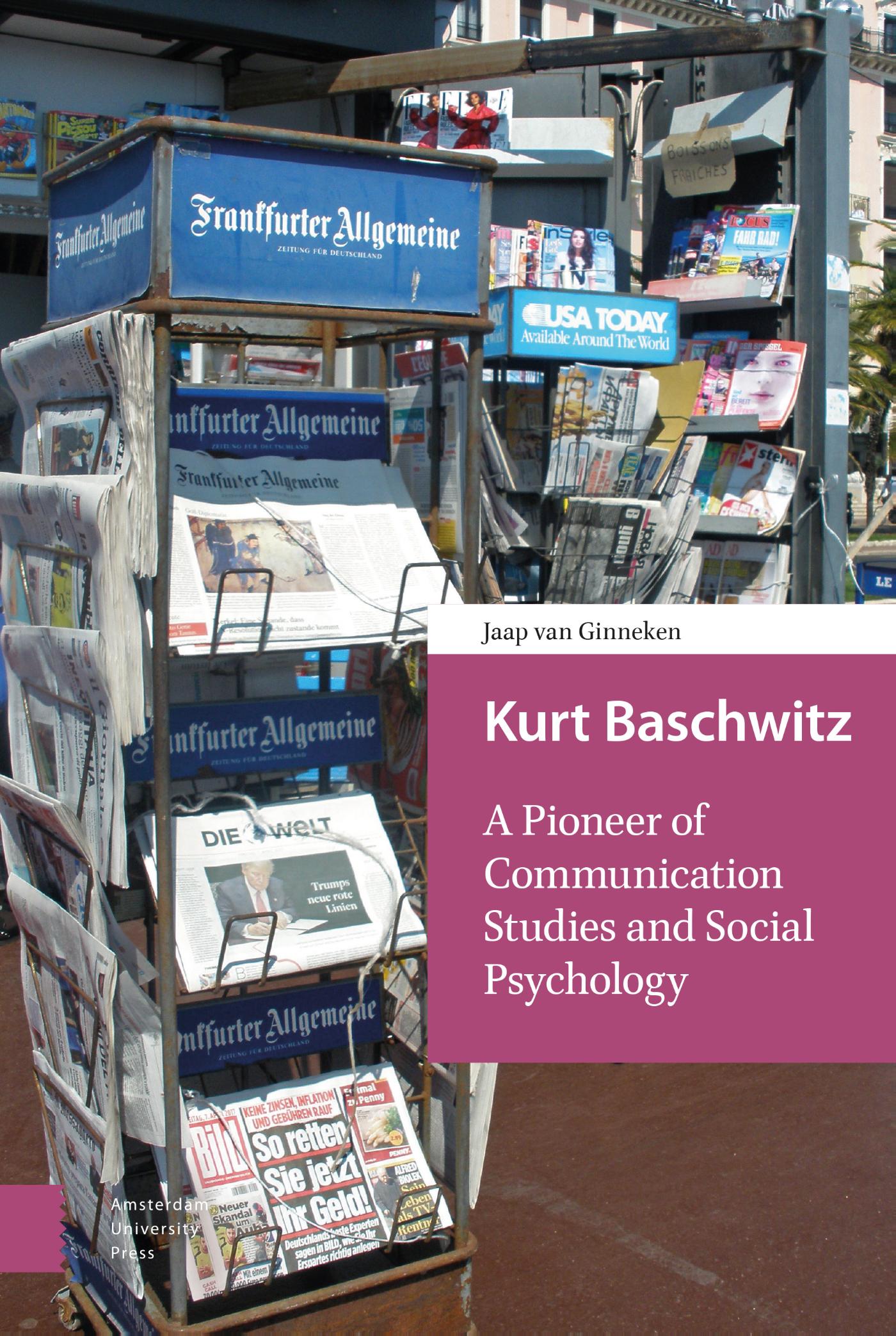 Omslag van Kurt Baschwitz