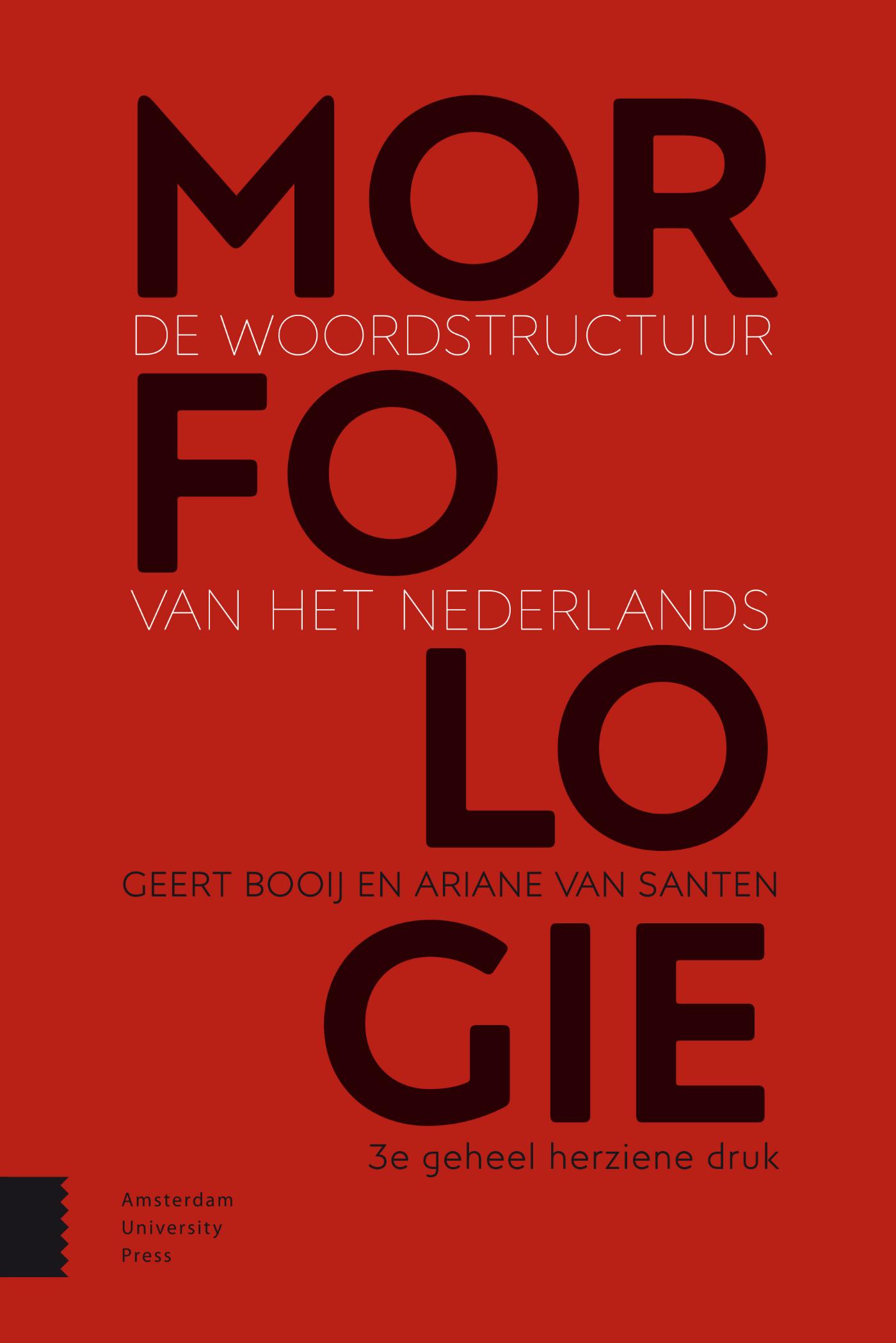 Omslag van Morfologie