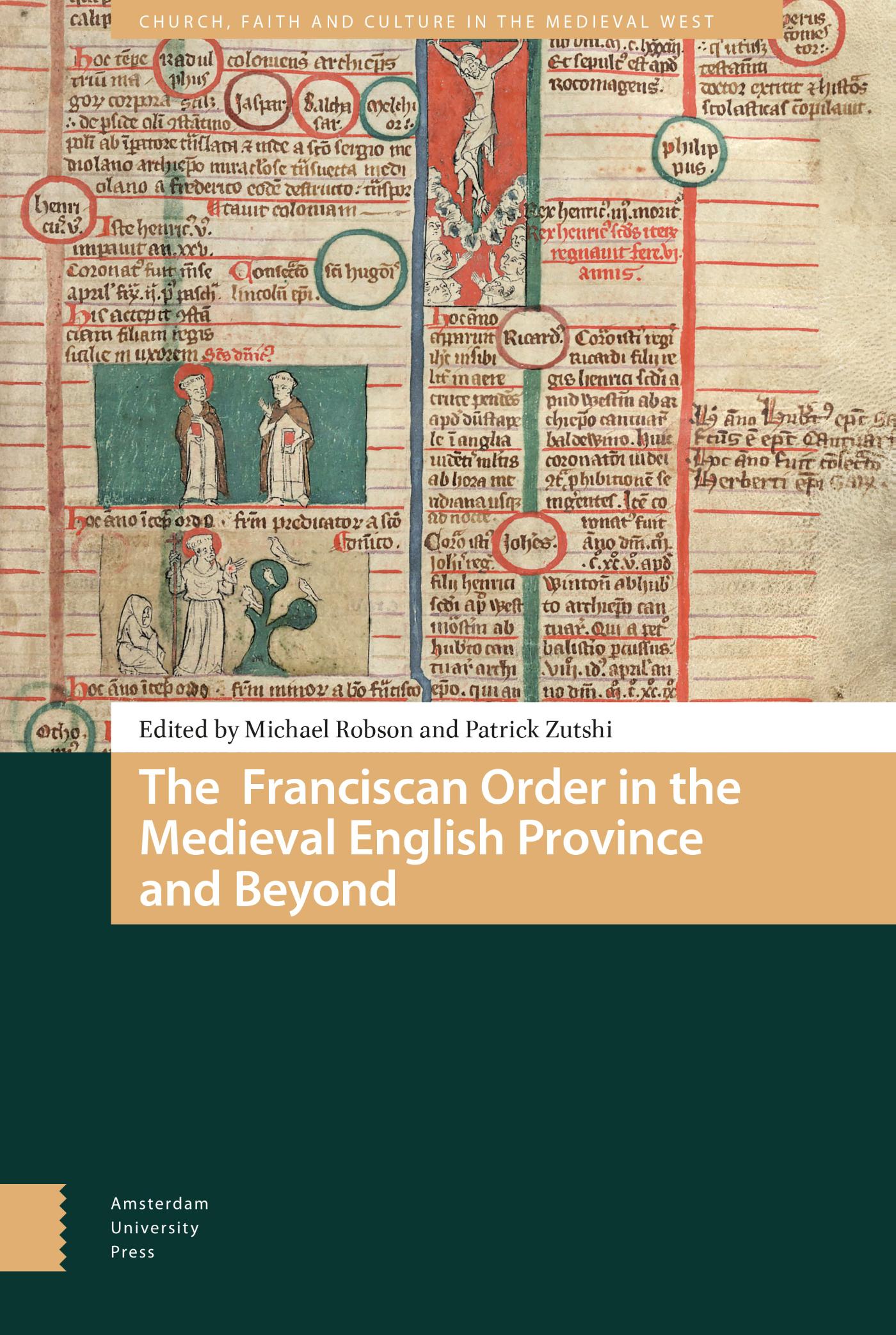 Omslag van The Franciscan Order in the Medieval English Province and Beyond