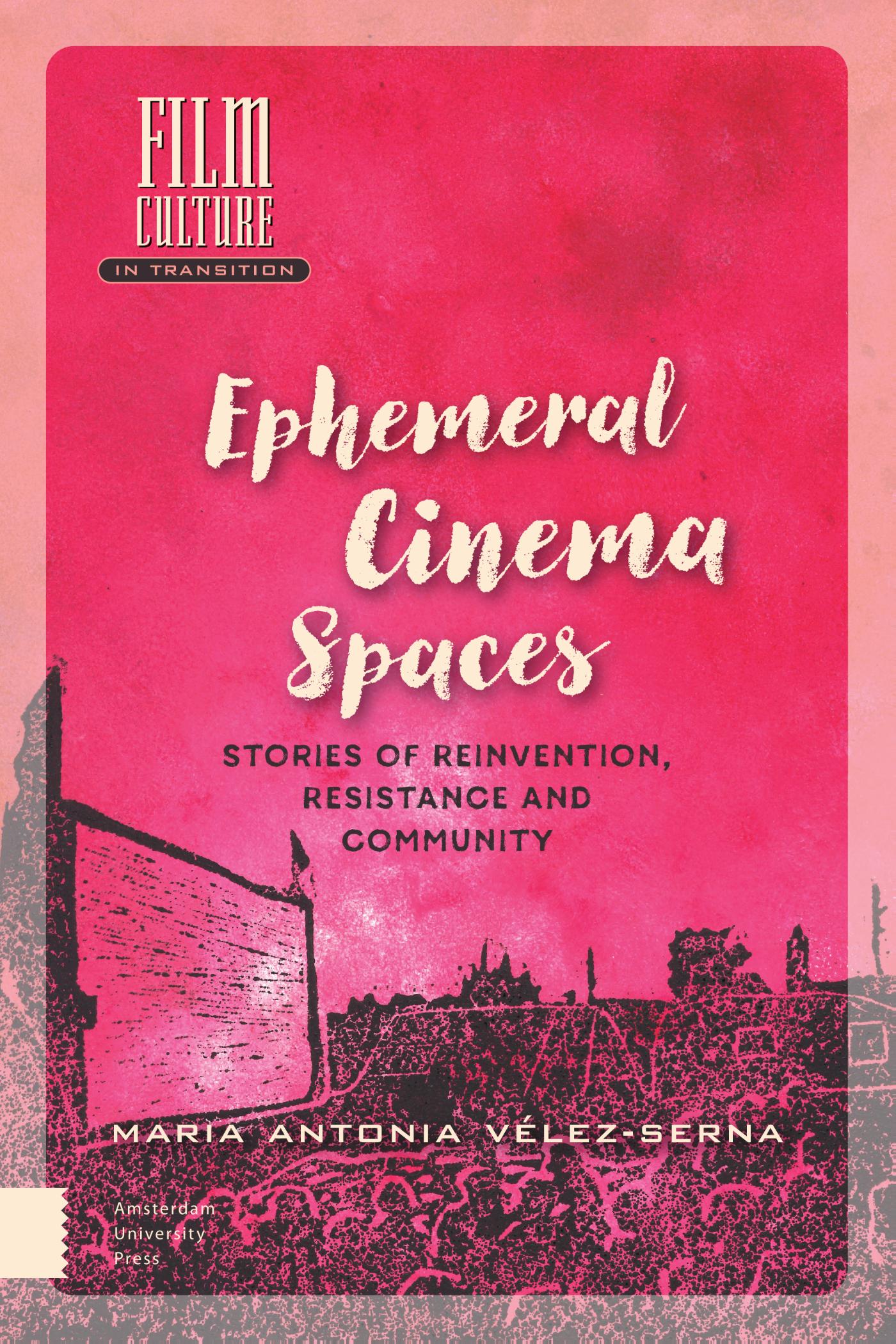 Omslag van Ephemeral Cinema Spaces