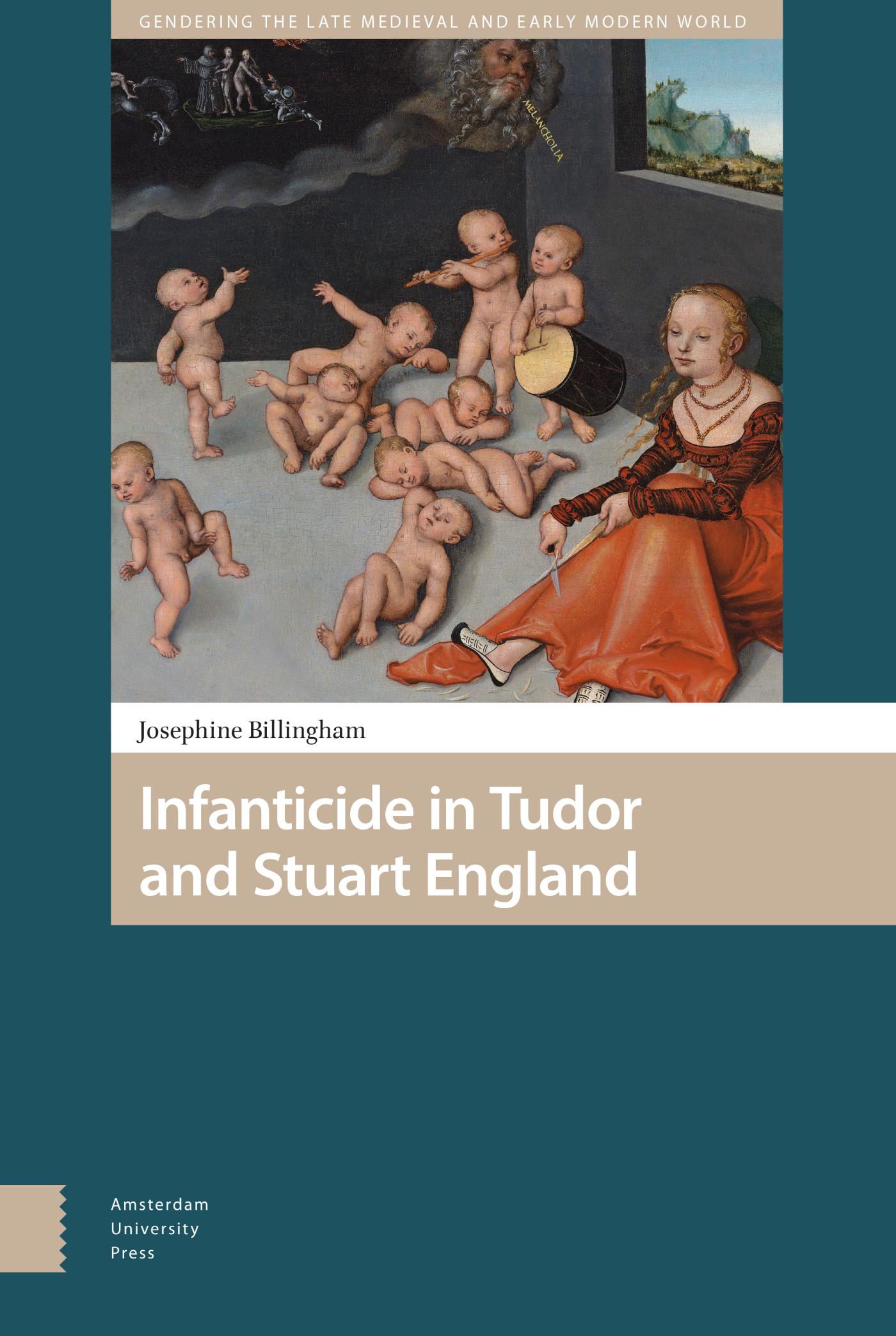 Omslag van Infanticide in Tudor and Stuart England