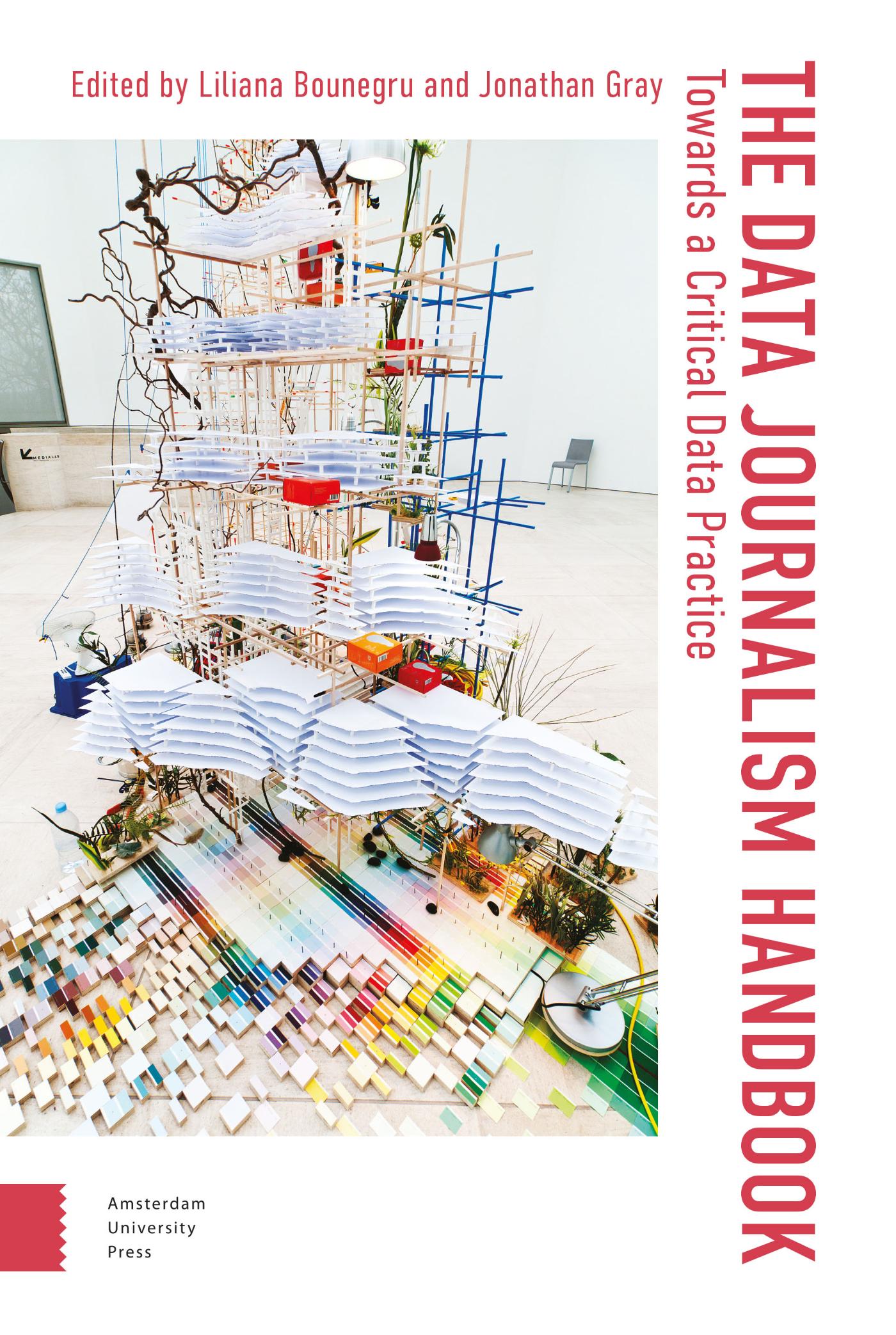 Omslag van The Data Journalism Handbook