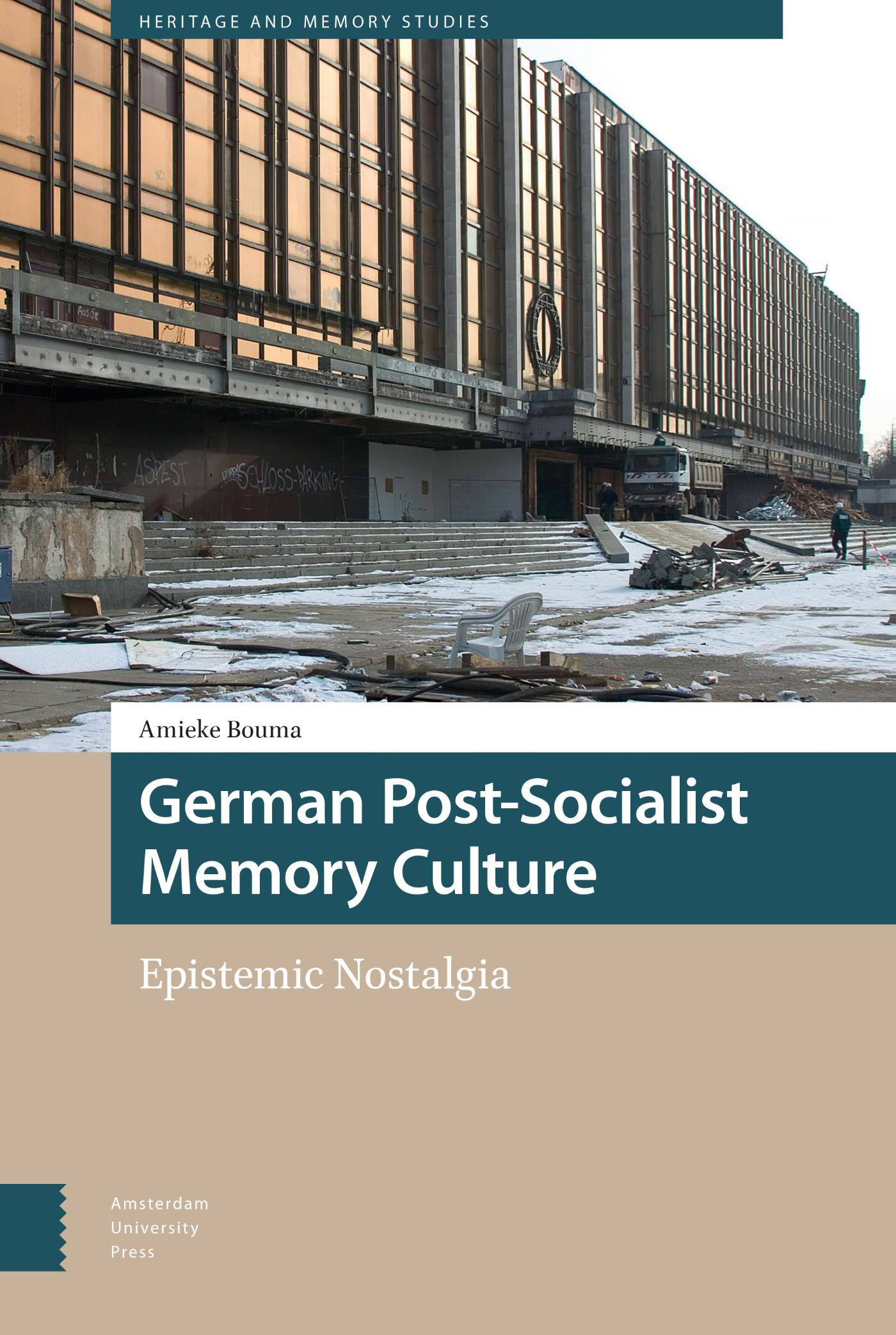 Omslag van German Post-Socialist Memory Culture