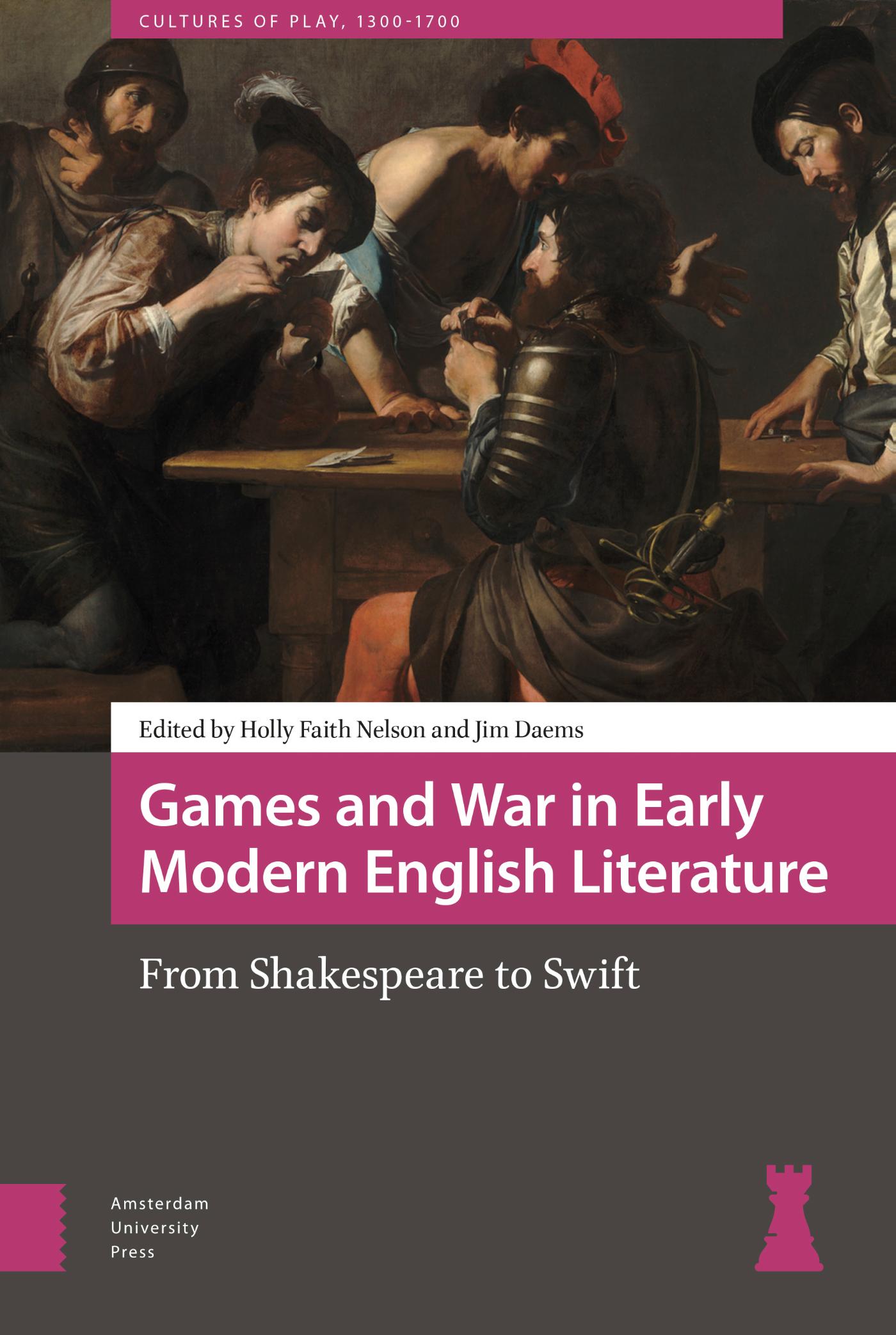 Omslag van Games and War in Early Modern English Literature