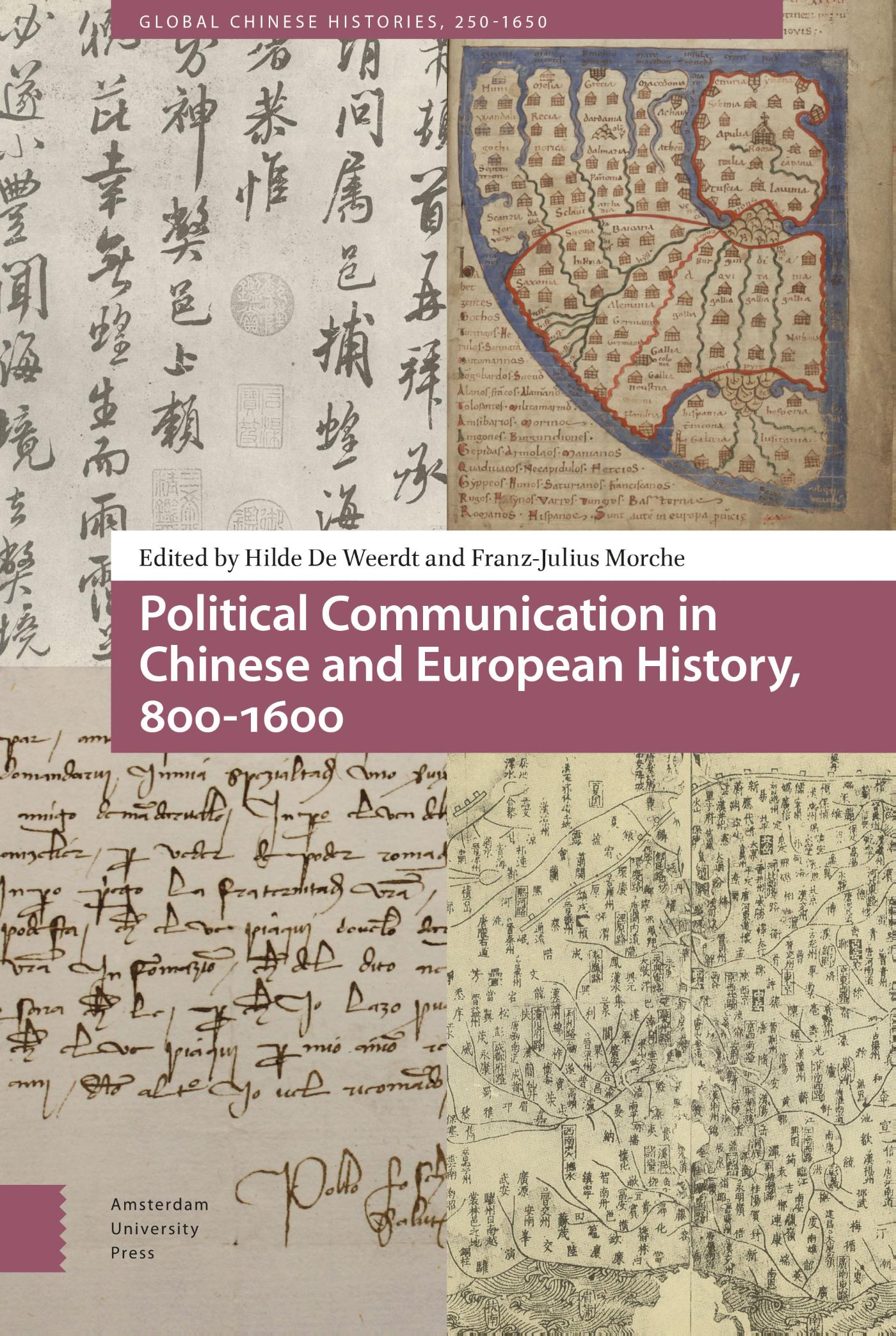 Omslag van Political Communication in Chinese and European History, 800-1600