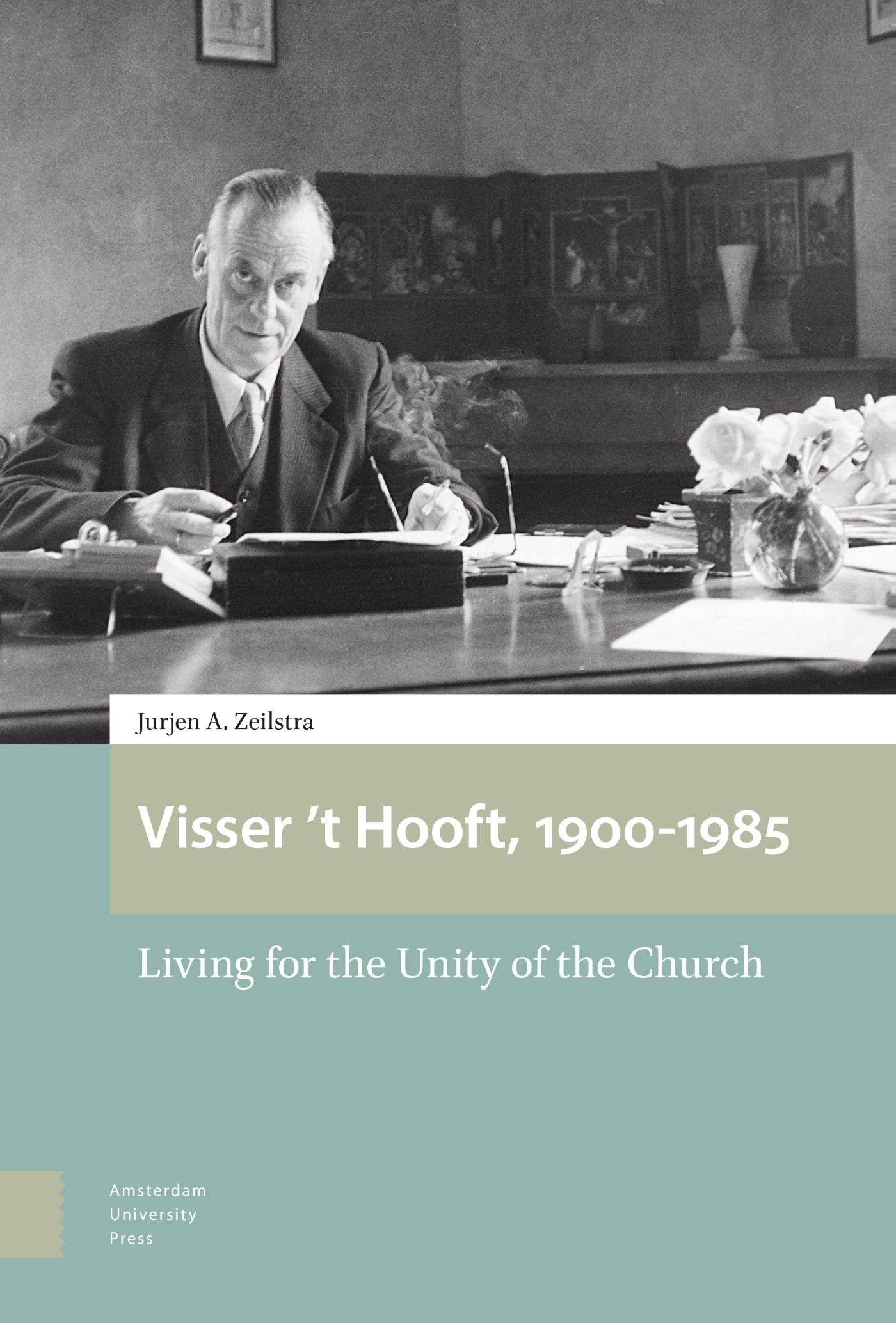 Omslag van Visser 't Hooft, 1900-1985