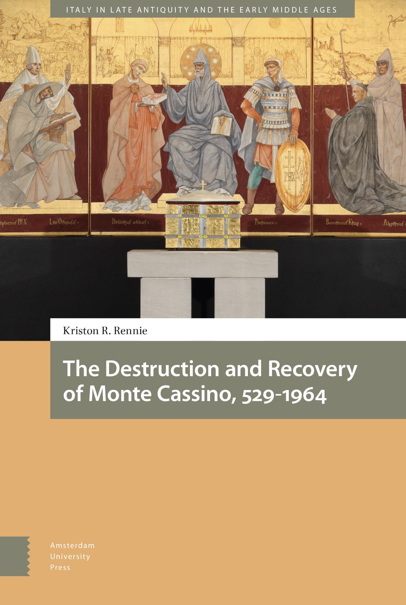 Omslag van The Destruction and Recovery of Monte Cassino, 529-1964