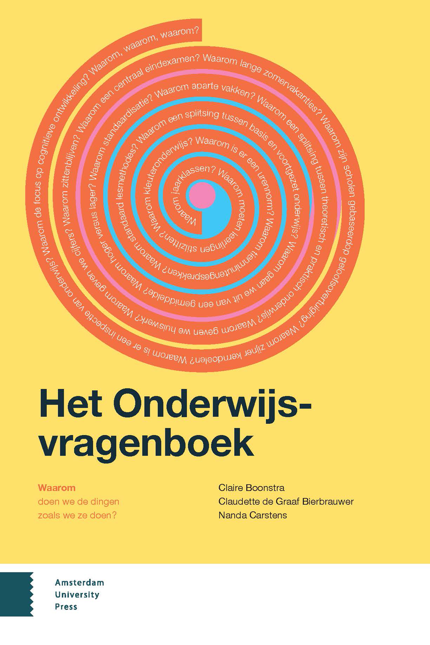 Omslag van Het Onderwijsvragenboek