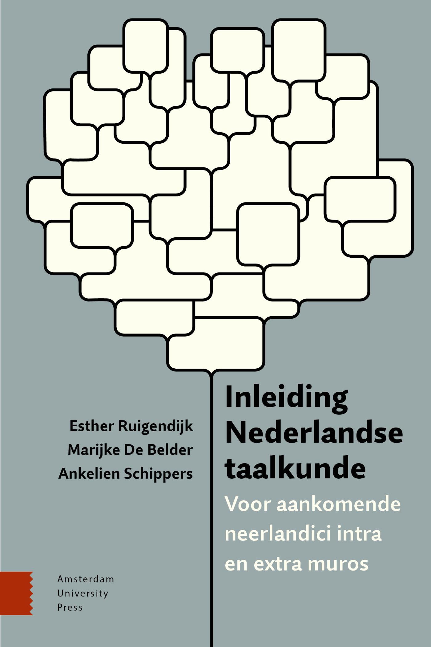 Omslag van Inleiding Nederlandse taalkunde