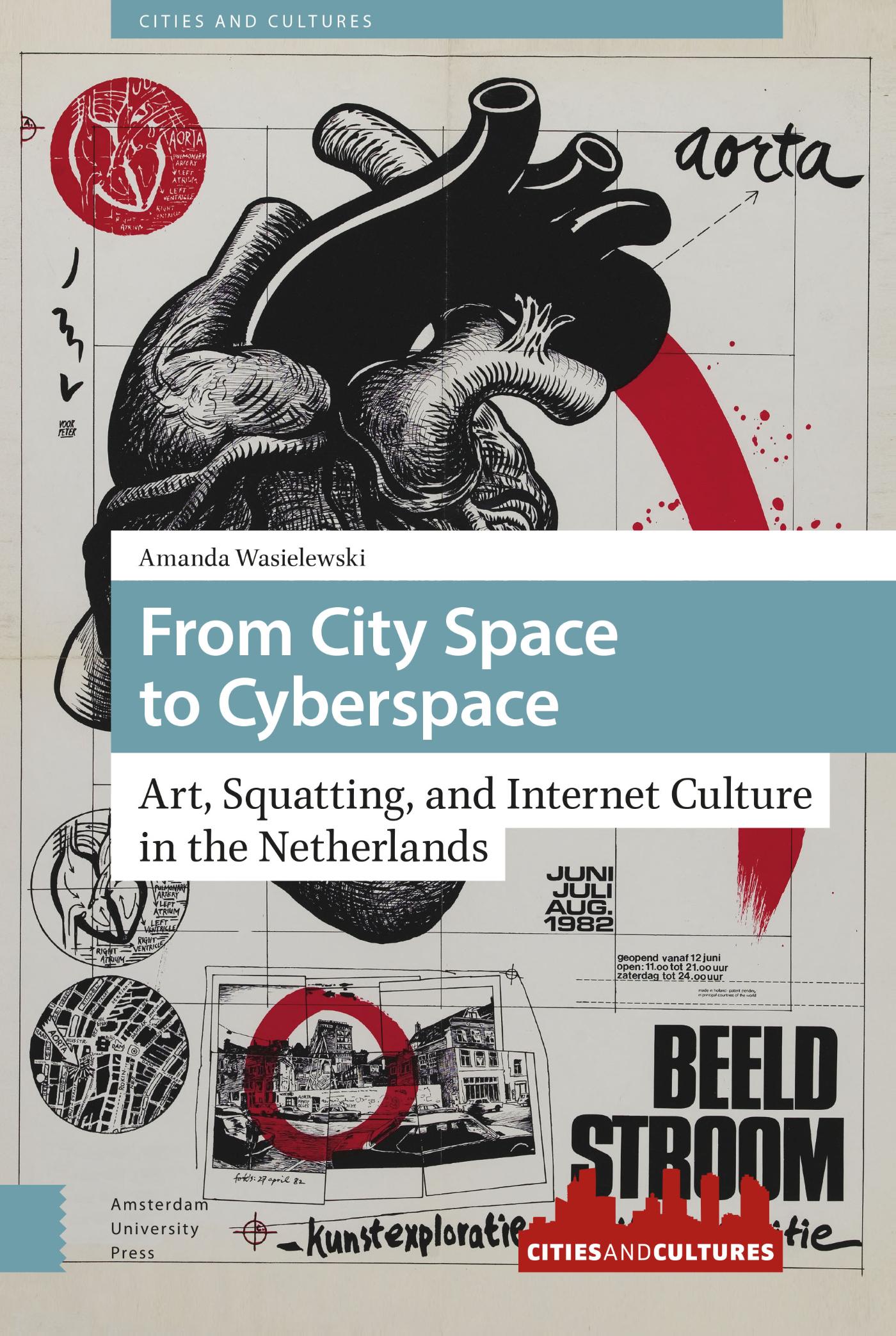 Omslag van From City Space to Cyberspace