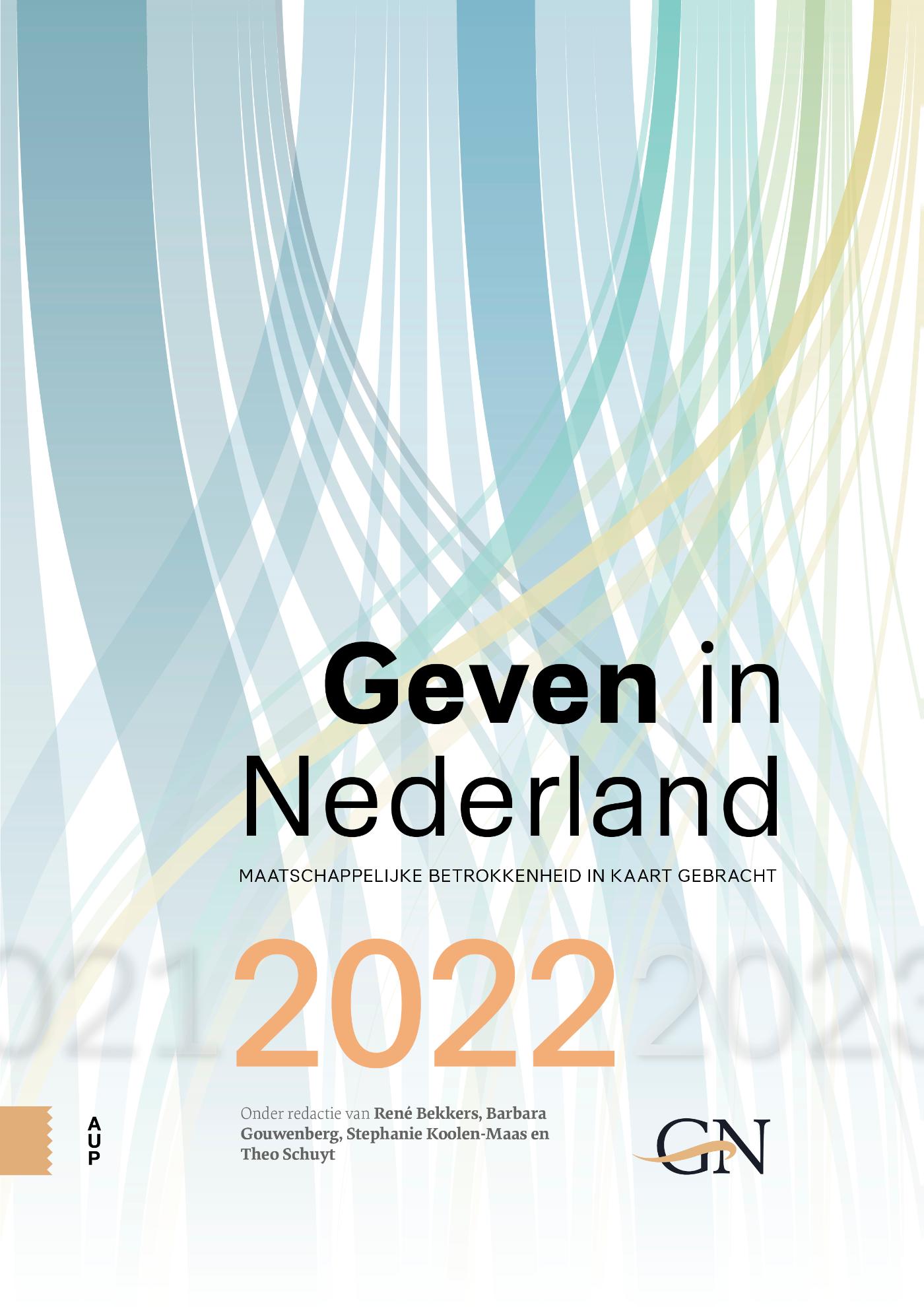 Omslag van Geven in Nederland 2022