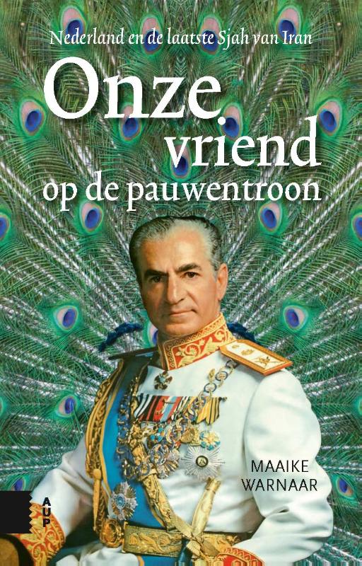 Omslag van Onze vriend op de pauwentroon