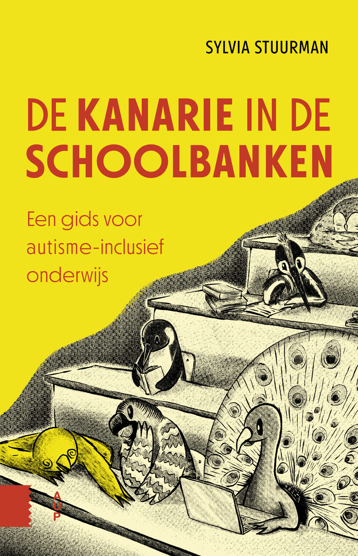 Omslag van De kanarie in de schoolbanken