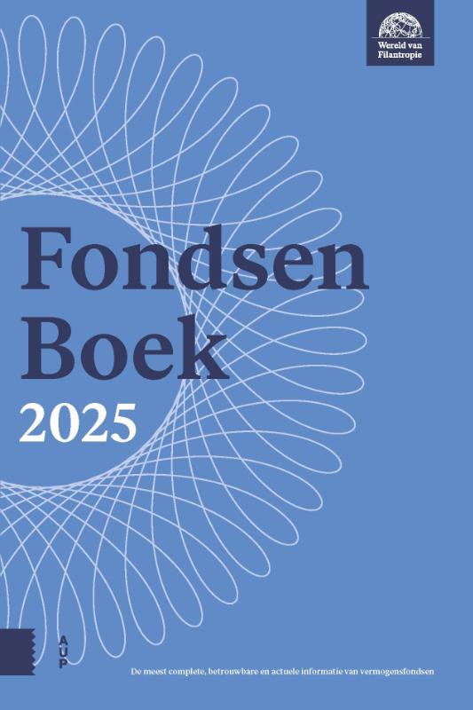 Omslag van FondsenBoek 2025