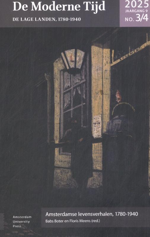 Omslag van Amsterdamse levensverhalen, 1780-1940