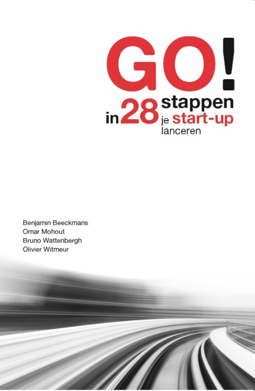Omslag van GO! in 28 stappen je start-up lanceren