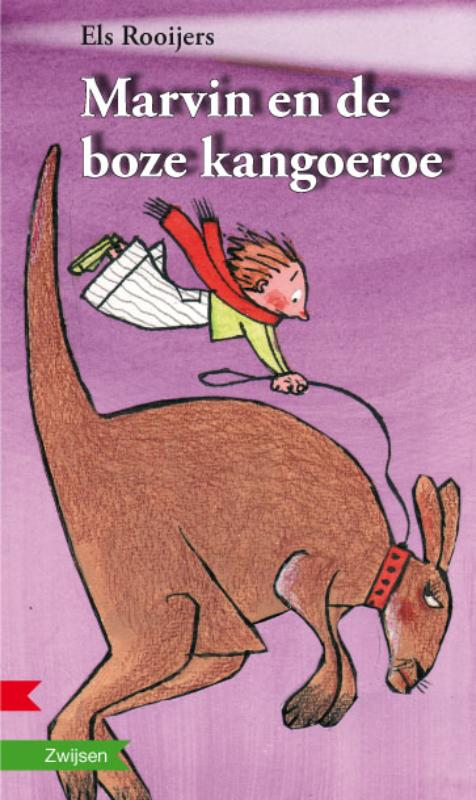 Omslag van Marvin en de boze kangoeroe