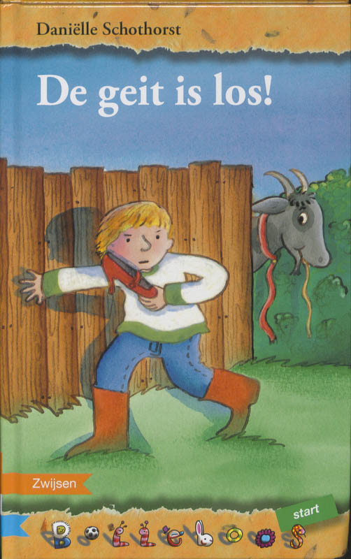 Omslag van De geit is los