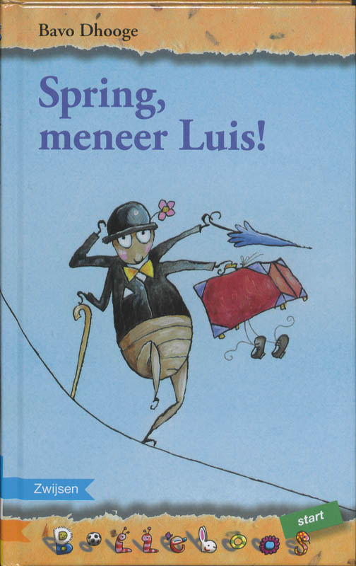 Omslag van Spring, meneer Luis!