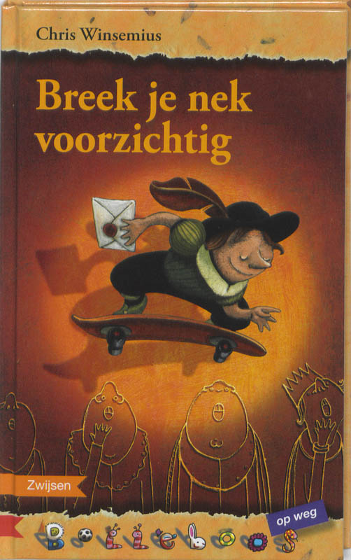 Omslag van Breek je nek voorzichtig