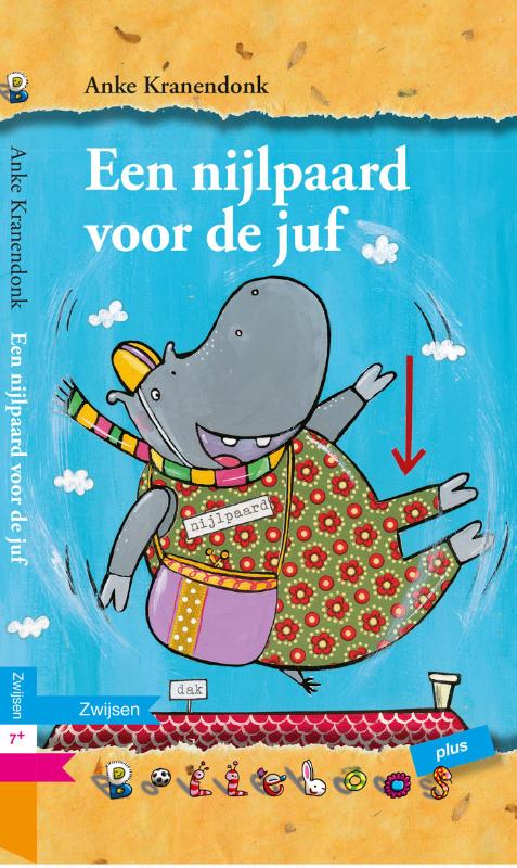 Omslag van Een nijlpaard voor de juf