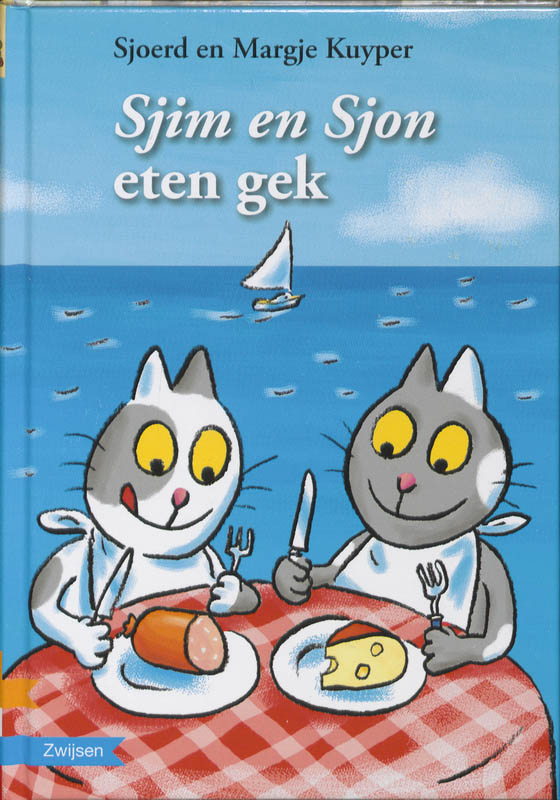 Omslag van Sjim en Sjon eten gek