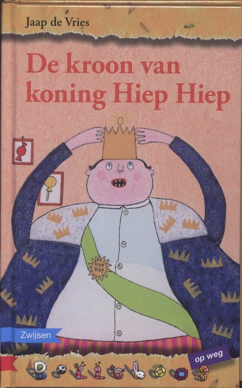 Omslag van De kroon van koning hiep hiep