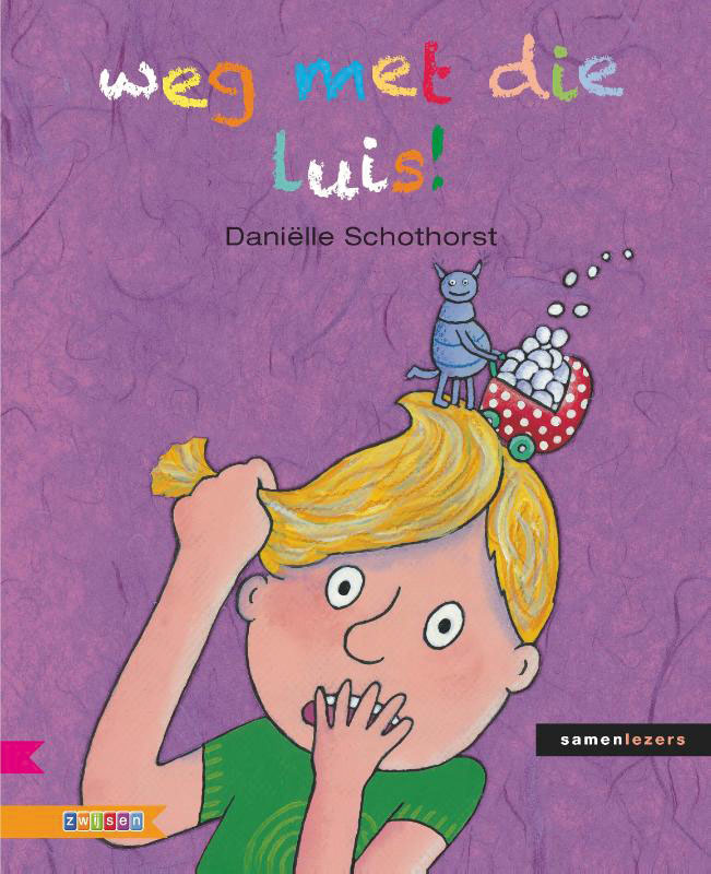Omslag van weg met de luis