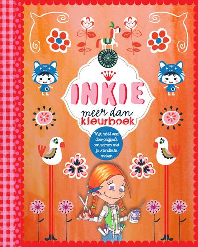Omslag van INKIE MEER DAN KLEURBOEK