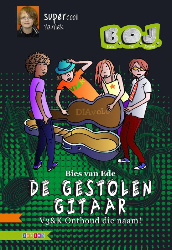 Omslag van De gestolen gitaar