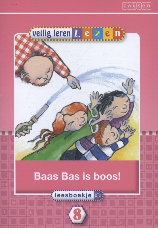 Omslag van Kern 8 Baas Bas is boos!