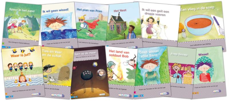 Omslag van Pakket leesboeken kim-versie kern 10 (13 titels)