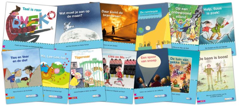 Omslag van Pakket leesboeken kim-versie kern afsluiting (13 titels)